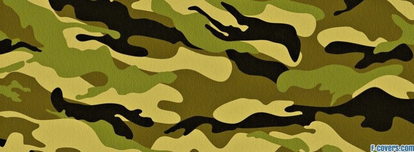 Camouflage Facebook Cover timeline photo banner for fb