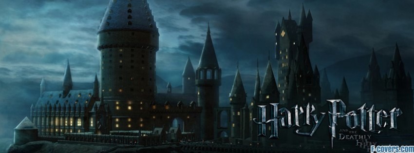 harry potter and the deathly hallows hogwarts Facebook Cover timeline