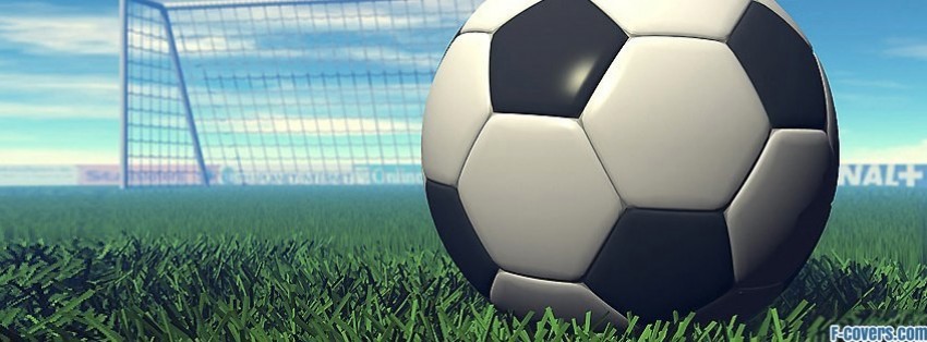 Lone soccer ball Facebook Cover timeline photo banner for fb